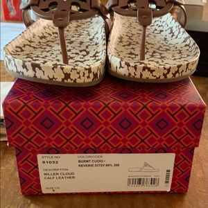 Tory Burch Miller Cloud size 9 sandals.